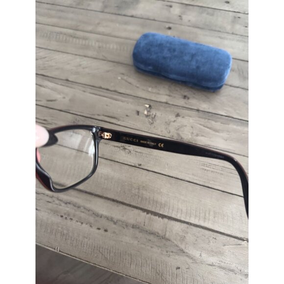 GUCCI GG0272O Rectangular Optical Eyeglasses Black Frame Prescription - Picture 9 of 15